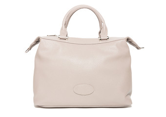 female handbag on a white background