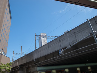 Obraz premium 高架の風景