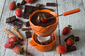 chocolate fondue