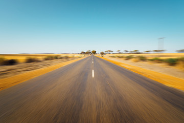 asphalt road in perth