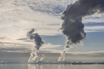 Fototapeta premium Grangemouth petrochemical plant
