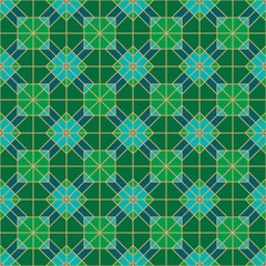 Seamless oriental geometric patterns