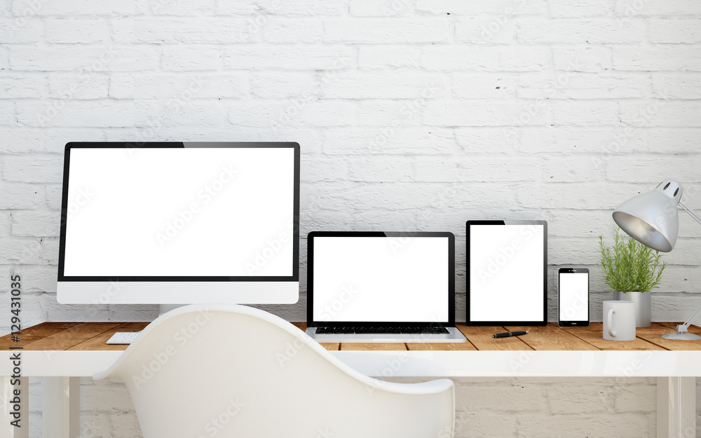 Canvas Prints multidevice desktop