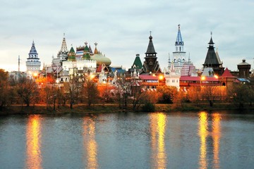 Naklejka premium Dwór Izmailovo w Moskwie.