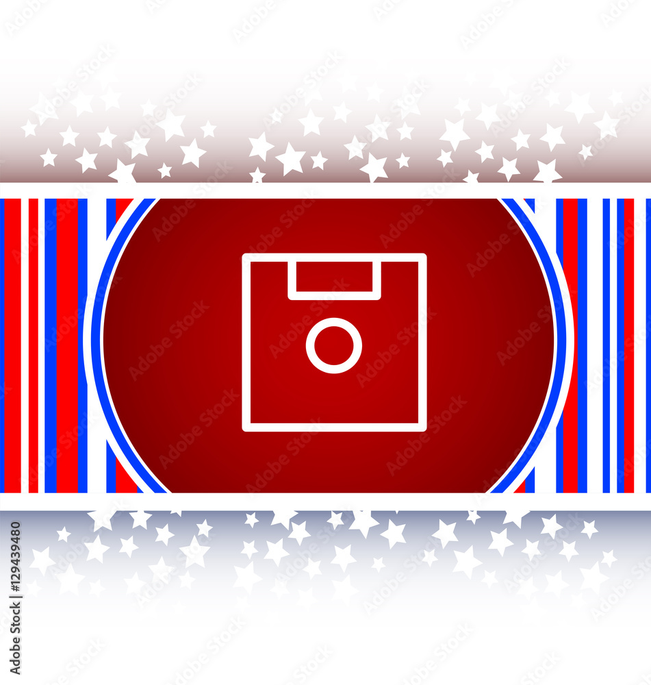 Poster disk web button (icon)