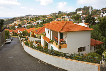 Fototapeta na wymiar Livramento district in Funchal. Madeira island. Portugal