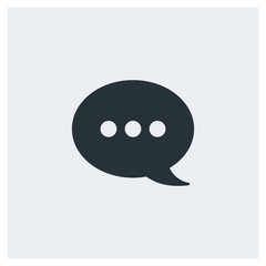 Speech bubble icon