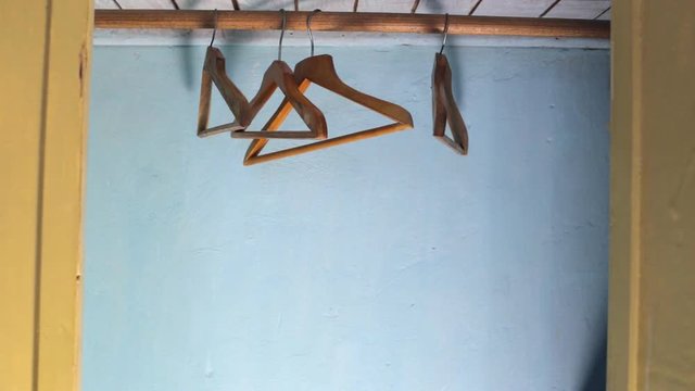 Empty hangers