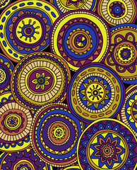 Abstract background consisting of mandal