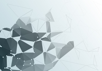 Abstract Polygonal Background - Vector Illustration