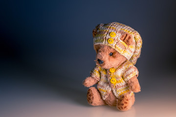 bear, soft toy, handmade