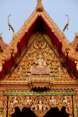 Fototapeta na wymiar temple bouddhiste