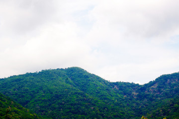 natural landscape mountain view of Thailand