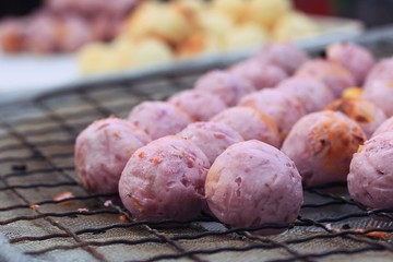 Roasted sweet potato