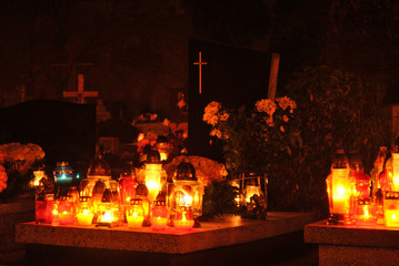 Graves by night
