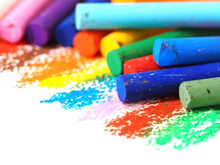 colorful crayons