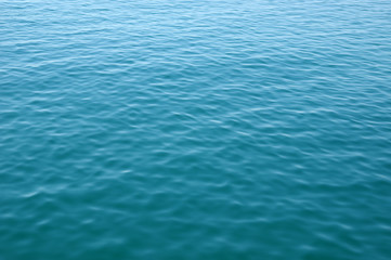 Fototapeta premium Blue sea surface with waves