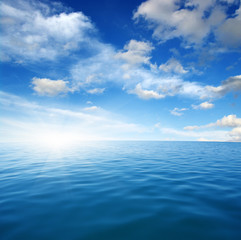 Plakat Blue sea and sun