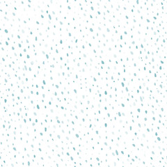 Hand-drawn doodles sketch snow seamless