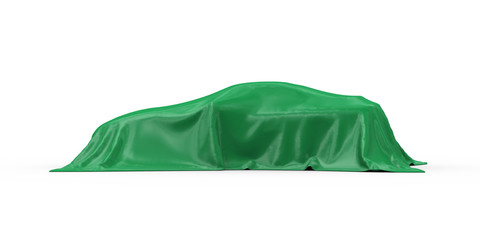 3d presentation of new covered car