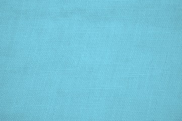 Fototapeta na wymiar Leinenstoff Hintergrund blau türkis