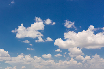 blue sky and cloud