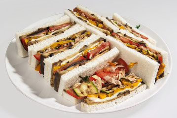 tramezzini vegetariani