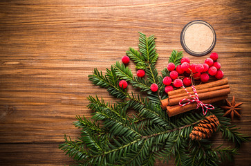 christmas, new year, holiday, card, background, texture, Christmas ornaments, fir branch,