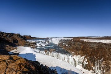 Waterfall in Iceland