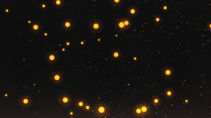abstract stars particle