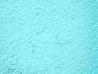 Wall painted in blue texture