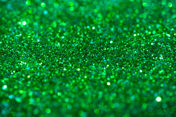 Sparkling Glitter bokeh Background.