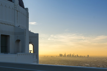 Griffith Observatory and LA