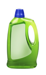 Plastic detergent bottle