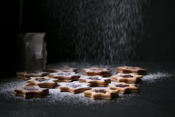 Sterne Plätzchen