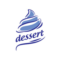 vector logo dessert