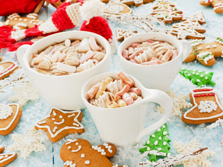 Cocoa with marshmallows