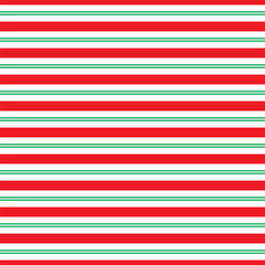 Seamless Christmas Stripe Wrapping Paper Pattern