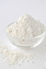 Kaolin clay white powder cosmetic grade for face mask and spa treatments