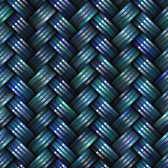 Twill Weave Texture. Seamless Multicolor Pattern.