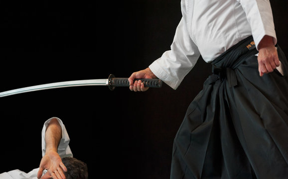 aikido master disarms his opponent