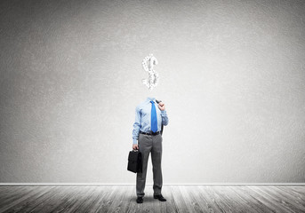 He is always thinking about money