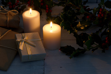 Christmas candles