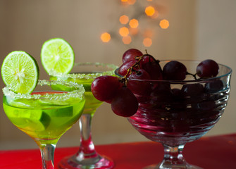 photo cocktail on the eve of Christmas