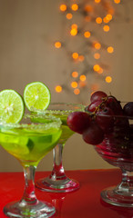 photo cocktail on the eve of Christmas