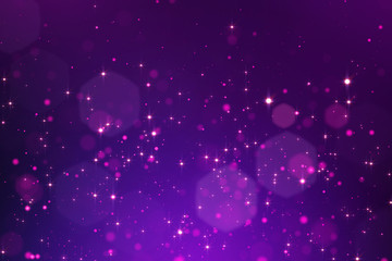Glowing bokeh background