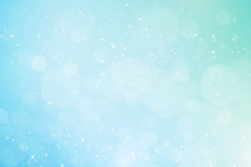 Glowing bokeh background