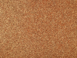 Focused golden abstract glitter background