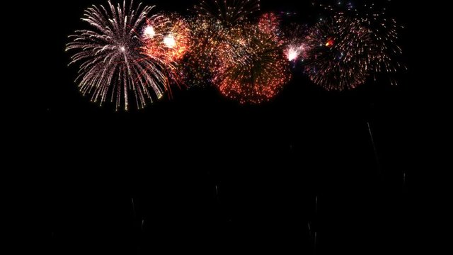 Colorful Fireworks.