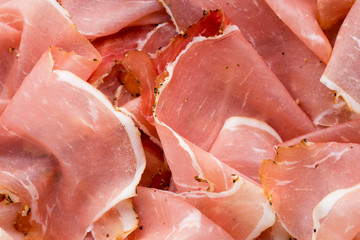 Prosciutto di Parma or Parma Ham. Window Light. Soft Focus